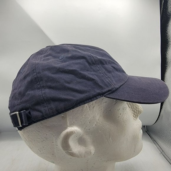 PINK Victorias Secret Navy Blue Baseball Cap Hat Adjustable Comfort Casual - Picture 4 of 9